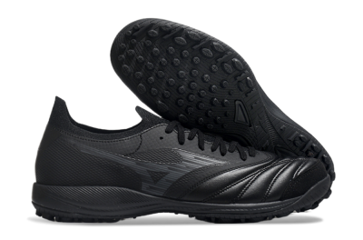Men's Mizuno Morelia Neo Sala M8 TF Artificial Turf Low-Tops Football Shoes - Black/Grey