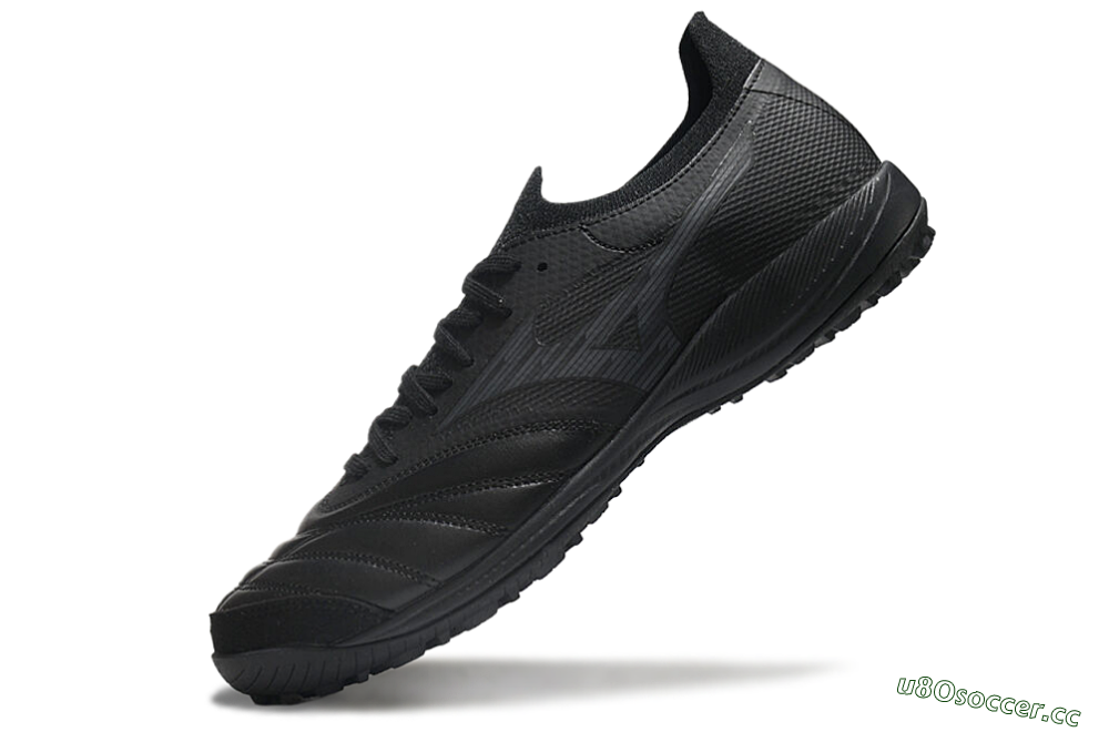 Men's Mizuno Morelia Neo Sala M8 TF Artificial Turf Low-Tops Football Shoes - Black/Grey 5