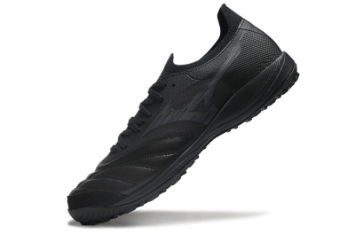 Men's Mizuno Morelia Neo Sala M8 TF Artificial Turf Low-Tops Football Shoes - Black/Grey