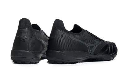 Men's Mizuno Morelia Neo Sala M8 TF Artificial Turf Low-Tops Football Shoes - Black/Grey