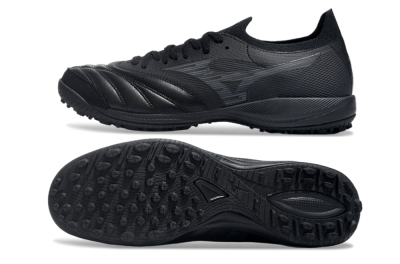 Men's Mizuno Morelia Neo Sala M8 TF Artificial Turf Low-Tops Football Shoes - Black/Grey