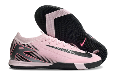 Men's Nike Air Zoom Mercurial Vapor 16 Elite IC Indoor & Futsal Low-Tops Football Shoes - Pink/Silver/Red