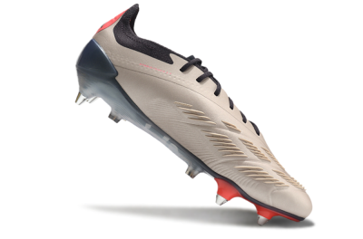 Men's Adidas Predator 24 Elite SG Soft Ground Low-Tops Football Boots - Gold/Blue/Red