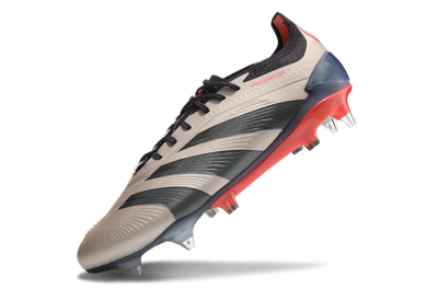 Men's Adidas Predator 24 Elite SG Soft Ground Low-Tops Football Boots - Gold/Blue/Red