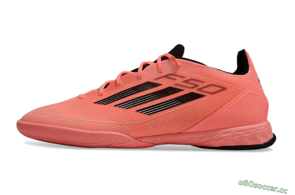 Men's Adidas F50 Pro IC Indoor & Futsal Low-Tops Football Shoes - Red/Black 0