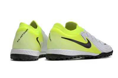 Men's Nike Phantom GX 2 Elite TF Artificial Turf Low-Tops Football Shoes - Grey/Black/Yellow