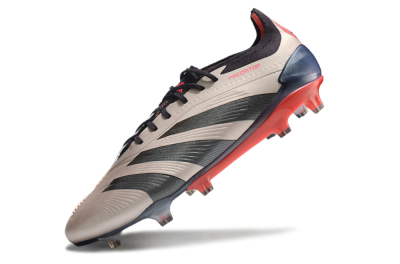 Men's Adidas Predator 24 Elite FG Firm Ground Low-Tops Football Boots - Gold/Blue/Red