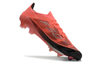 Men's Adidas F50+ Lightstrike Pro FG Firm Ground Low-Tops Football Boots - Red/Black