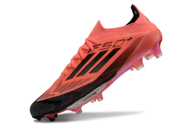Men's Adidas F50+ Lightstrike Pro FG Firm Ground Low-Tops Football Boots - Red/Black