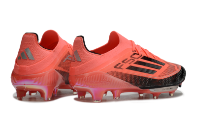 Men's Adidas F50+ Lightstrike Pro FG Firm Ground Low-Tops Football Boots - Red/Black