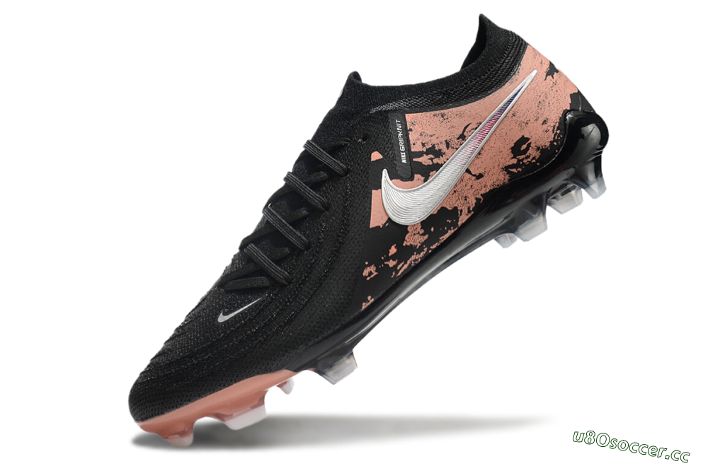 Men's Nike Phantom Luna Elite FG Firm Ground Low-Tops Football Boots - Black/White/Gold 5