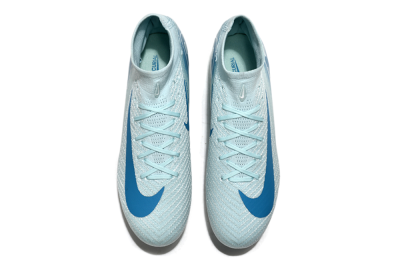 Men's Nike Air Zoom Mercurial Superfly 10 Elite SG Soft Ground High-Tops Football Boots - Jade/Blue/White