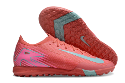 Unisex Nike Air Zoom Mercurial Vapor 16 Elite TF Artificial Turf Low-Tops Football Shoes - Red/Jade/White