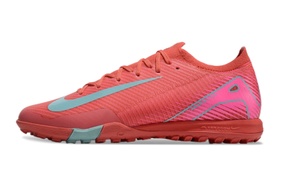 Unisex Nike Air Zoom Mercurial Vapor 16 Elite TF Artificial Turf Low-Tops Football Shoes - Red/Jade/White