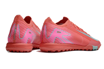 Unisex Nike Air Zoom Mercurial Vapor 16 Elite TF Artificial Turf Low-Tops Football Shoes - Red/Jade/White