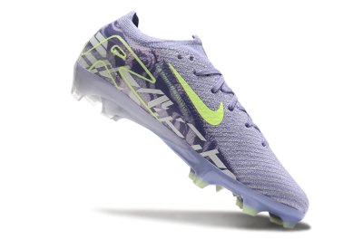 Unisex Nike Air Zoom Mercurial Vapor 16 Elite FG Firm Ground Low-Tops Football Boots - Purple/Yellow/White