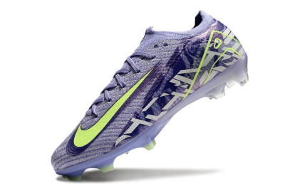Unisex Nike Air Zoom Mercurial Vapor 16 Elite FG Firm Ground Low-Tops Football Boots - Purple/Yellow/White