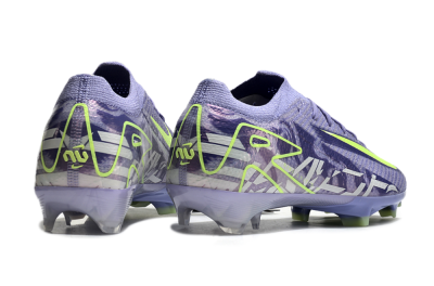 Unisex Nike Air Zoom Mercurial Vapor 16 Elite FG Firm Ground Low-Tops Football Boots - Purple/Yellow/White