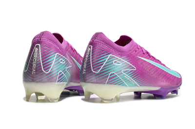 Unisex Nike Air Zoom Mercurial Vapor 16 Elite FG Firm Ground Low-Tops Football Boots - Purple/Mint