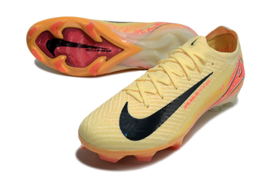 Men's Nike Air Zoom Mercurial Vapor 16 Elite FG Firm Ground Low-Tops Football Boots - Yellow/Black/Pink