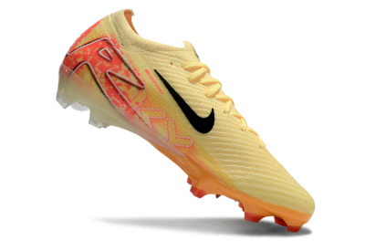Men's Nike Air Zoom Mercurial Vapor 16 Elite FG Firm Ground Low-Tops Football Boots - Yellow/Black/Pink
