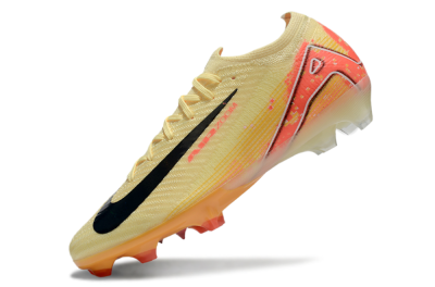 Men's Nike Air Zoom Mercurial Vapor 16 Elite FG Firm Ground Low-Tops Football Boots - Yellow/Black/Pink