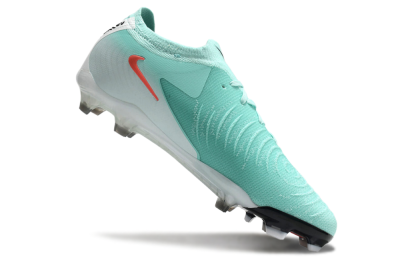Men's Nike Phantom Luna Elite FG Firm Ground Low-Tops Football Boots - Jade/Red/White