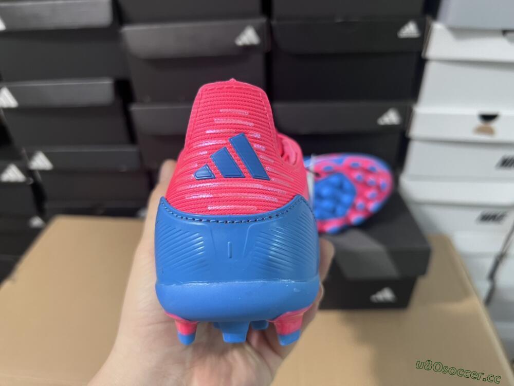 Unisex Adidas F50 Elite MG Multi Ground Low-Tops Football Boots - Blue/White/Red