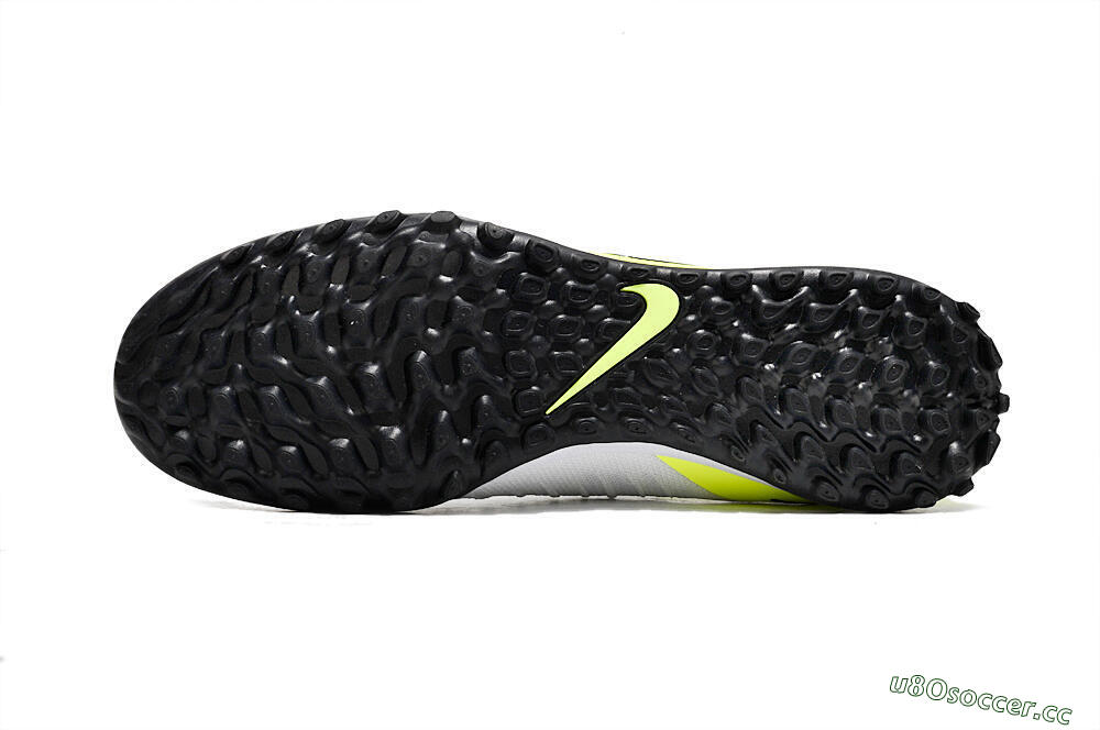 Unisex Nike Phantom Luna Elite TF Artificial Turf Low-Tops Football Shoes - Grey/Yellow/Black 6