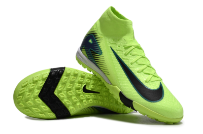 Unisex Nike Air Zoom Mercurial Superfly 10 Elite TF Artificial Turf Low-Tops Football Shoes - Yellow/Black/Blue