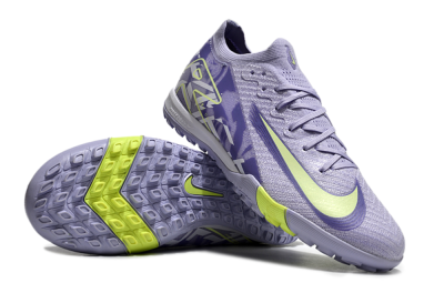 Unisex Nike Air Zoom Mercurial Vapor 16 Elite TF Artificial Turf Low-Tops Football Shoes - Purple/Yellow/White