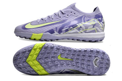 Unisex Nike Air Zoom Mercurial Vapor 16 Elite TF Artificial Turf Low-Tops Football Shoes - Purple/Yellow/White