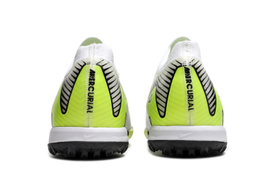 Unisex Nike Air Zoom Mercurial Vapor 16 Elite TF Artificial Turf Low-Tops Football Shoes - White/Black/Yellow