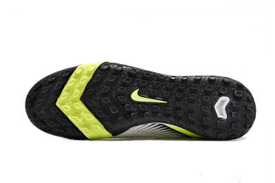 Unisex Nike Air Zoom Mercurial Vapor 16 Elite TF Artificial Turf Low-Tops Football Shoes - White/Black/Yellow