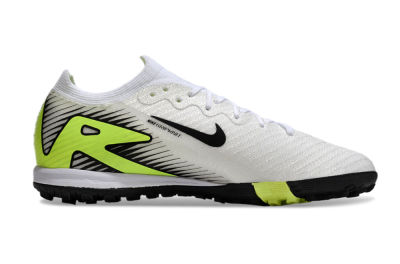 Unisex Nike Air Zoom Mercurial Vapor 16 Elite TF Artificial Turf Low-Tops Football Shoes - White/Black/Yellow