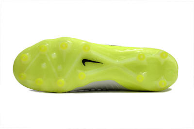 Men's Nike Phantom Luna Elite AG Artificial Grass High-Tops Football Boots - Grey/Yellow/Black