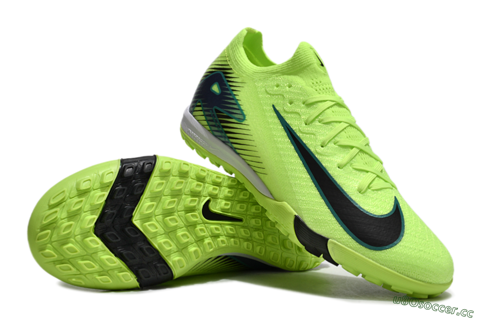 Unisex Nike Air Zoom Mercurial Vapor 16 Elite TF Artificial Turf Low-Tops Football Shoes - Yellow/Black/Blue 3