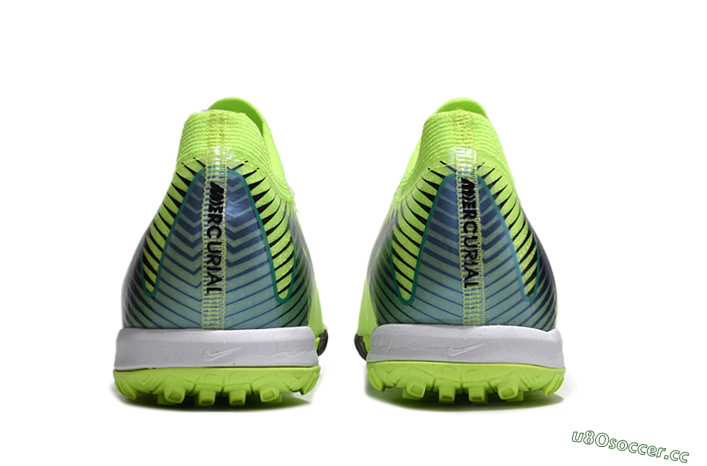 Unisex Nike Air Zoom Mercurial Vapor 16 Elite TF Artificial Turf Low-Tops Football Shoes - Yellow/Black/Blue 5
