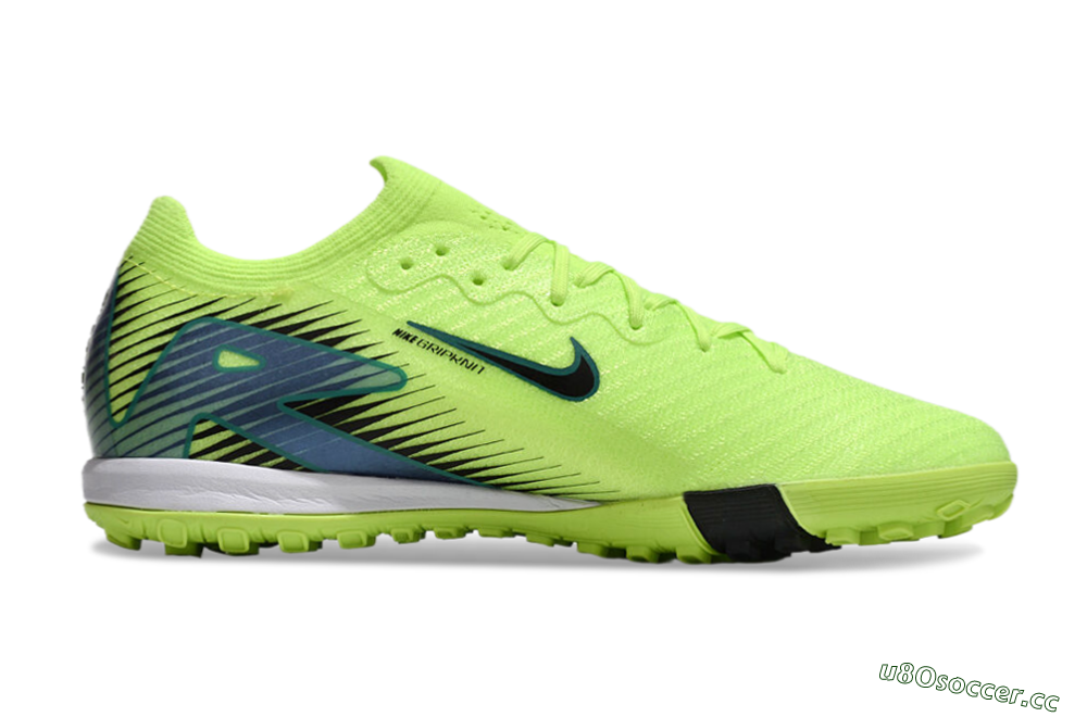 Unisex Nike Air Zoom Mercurial Vapor 16 Elite TF Artificial Turf Low-Tops Football Shoes - Yellow/Black/Blue 7