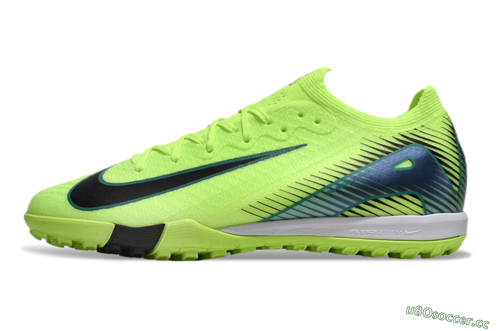 Unisex Nike Air Zoom Mercurial Vapor 16 Elite TF Artificial Turf Low-Tops Football Shoes - Yellow/Black/Blue 0