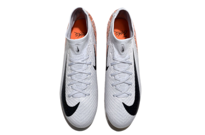 Unisex Nike Air Zoom Mercurial Superfly 10 Elite AG Artificial Grass High-Tops Football Boots - Grey/White/Leopard