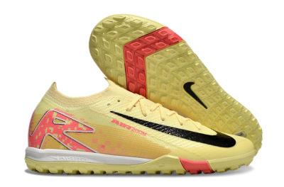 Unisex Nike Air Zoom Mercurial Vapor 16 Elite TF Artificial Turf Low-Tops Football Shoes - Yellow/Black/Red