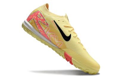 Unisex Nike Air Zoom Mercurial Vapor 16 Elite TF Artificial Turf Low-Tops Football Shoes - Yellow/Black/Red