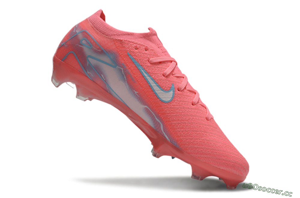 Unisex Nike Air Zoom Mercurial Vapor 16 Elite FG Firm Ground Low-Tops Football Boots - Red/Silver/Blue 4