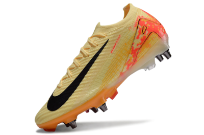 Men's Nike Air Zoom Mercurial Vapor 16 Elite SG Soft Ground Low-Tops Football Boots - Yellow/Black/Red