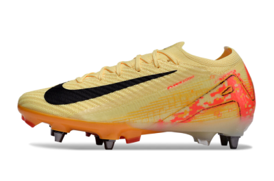 Men's Nike Air Zoom Mercurial Vapor 16 Elite SG Soft Ground Low-Tops Football Boots - Yellow/Black/Red