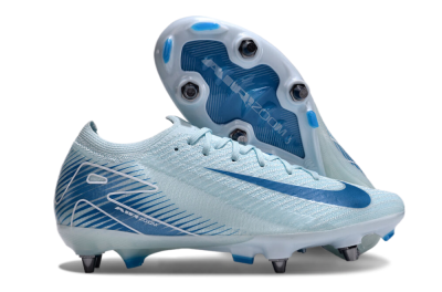 Men's Nike Air Zoom Mercurial Vapor 16 Elite SG Soft Ground Low-Tops Football Boots - Jade/Blue/White