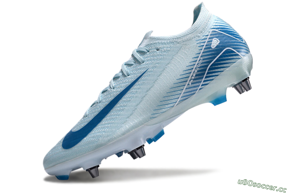 Men's Nike Air Zoom Mercurial Vapor 16 Elite SG Soft Ground Low-Tops Football Boots - Jade/Blue/White 5