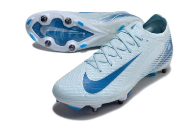 Men's Nike Air Zoom Mercurial Vapor 16 Elite SG Soft Ground Low-Tops Football Boots - Jade/Blue/White