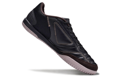 Men's Adidas Top Sala Competition IC Indoor & Futsal Low-Tops Football Shoes - Black/Brown/Pink